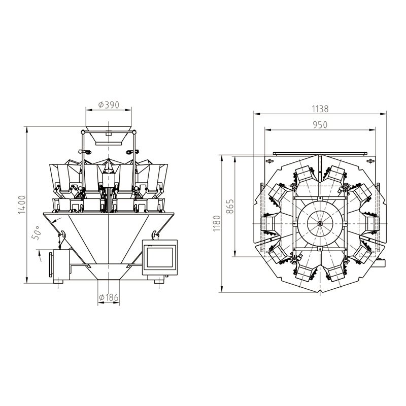 Kenwei -Weigher for Frozen Food