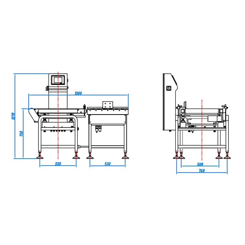 Kenwei -High-quality Packaging Machine | 2st G 30kg Check Weigher