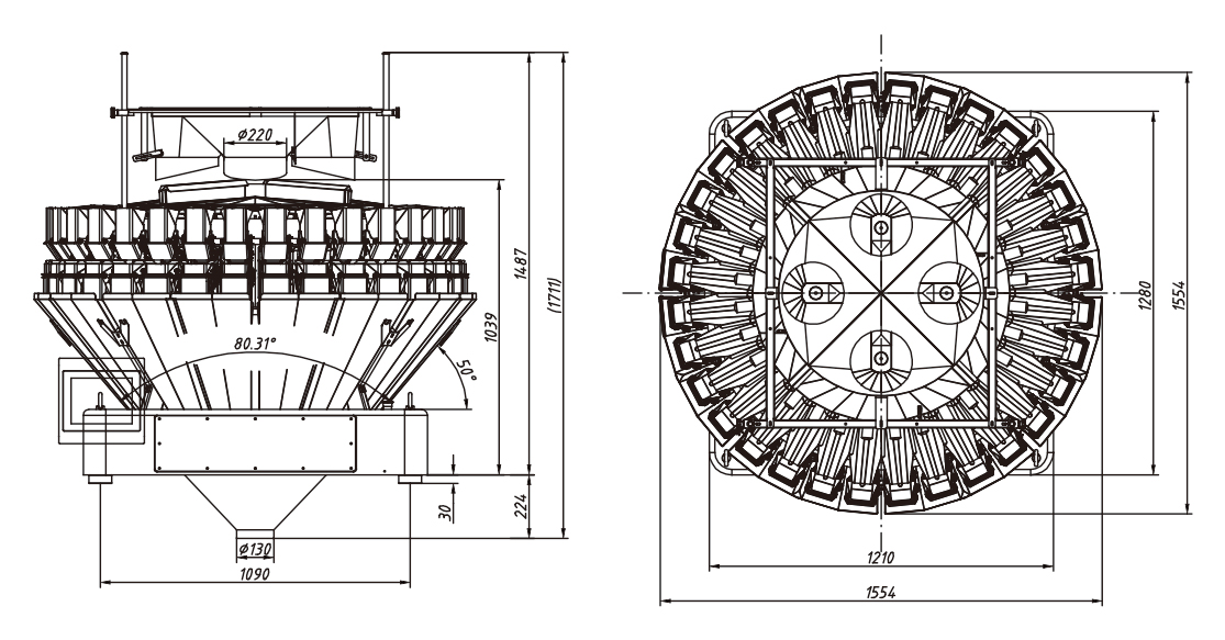 Kenwei -Professional Commercial Scale Batch Weigher Manufacture