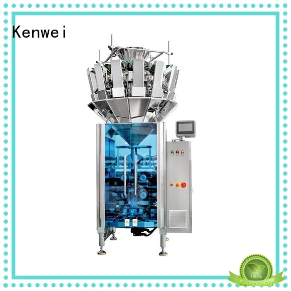 Máquina de balanzas y embalaje Máquina de embalaje de bolsas de ahorro de energía Marca Kenwei