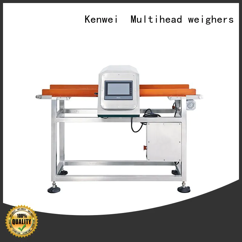 dropped paper packaging foil Kenwei Brand meat metal detector manufacturer
