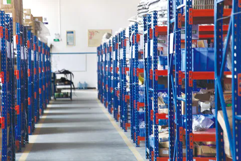 Warehouse for Storing Weigher and Packing Machine Parts