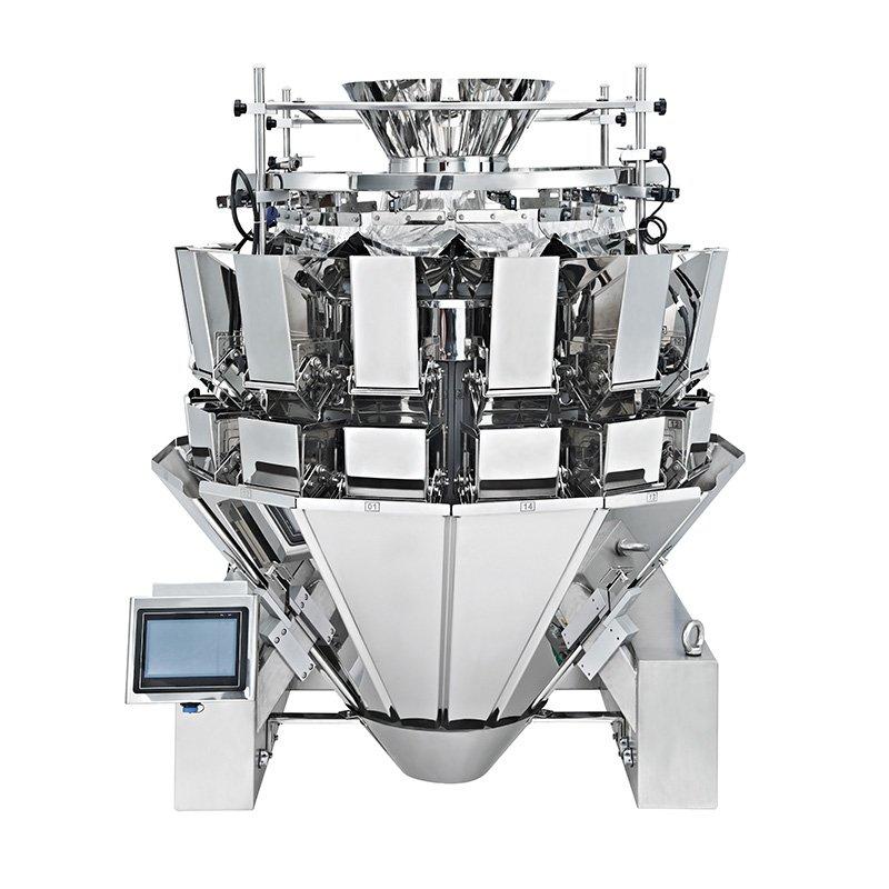 Feeding-control multihead weigher multi-function packing machine