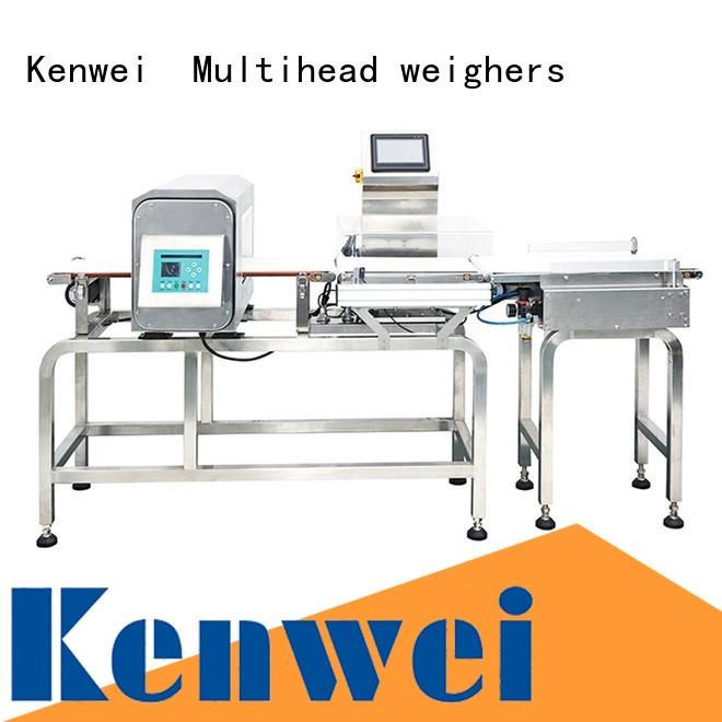 Kenwei Marca papel embalaje metaldetector mejor rendimiento fábrica