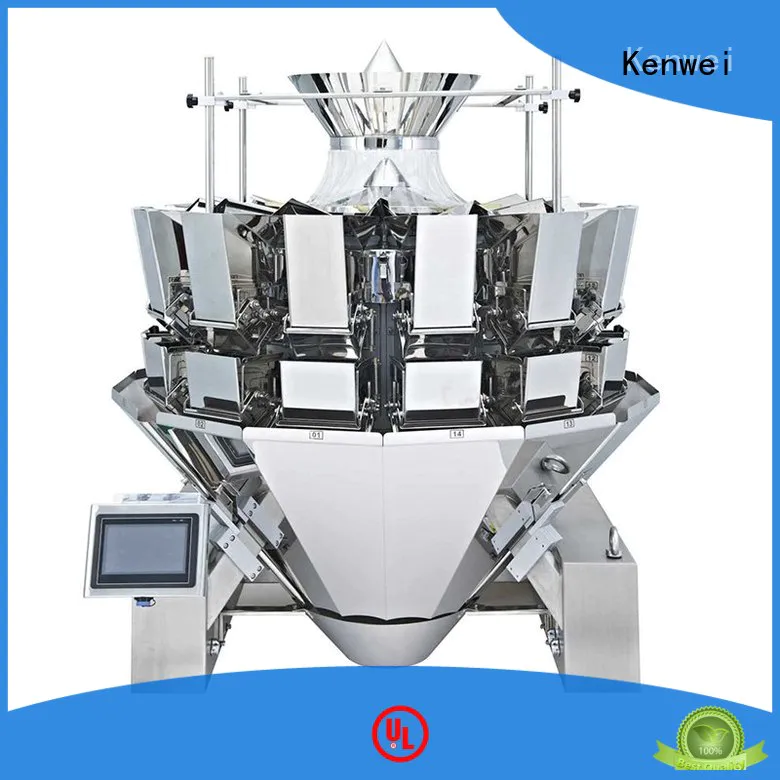Máquina de embalaje de acero fácil de desmontar para materiales con alta viscosidad Kenwei
