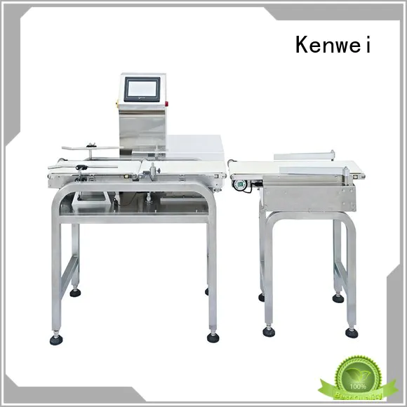 Kenwei Brand best performance many colors metal check weigher machine