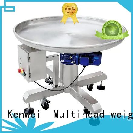 accurate rotary accumulation table on sale for corn Kenwei