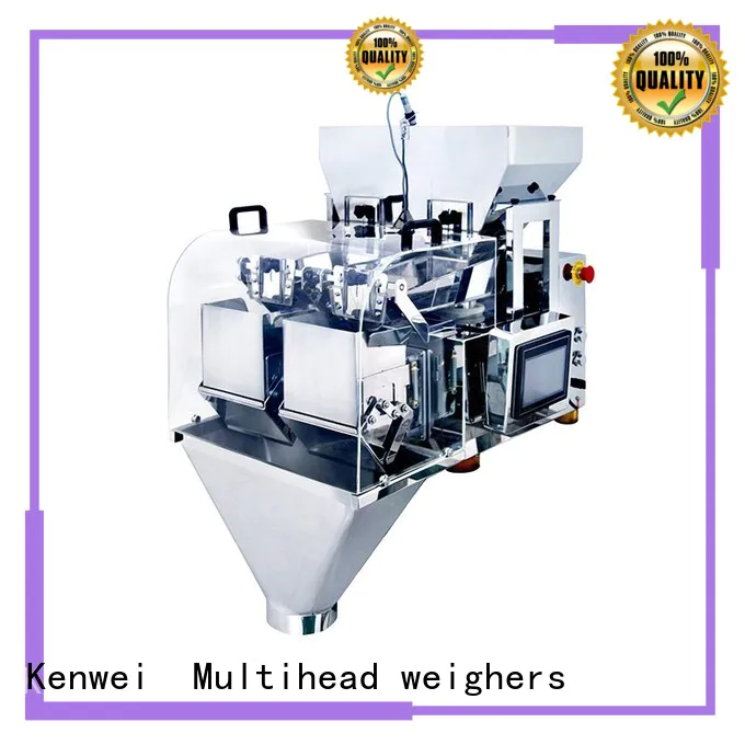 Kenwei weigher automatic weighing and packing machine easy to disassemble for industrial salt