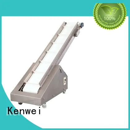 Transportador de embalaje transportador terminado que recoge el producto de la marca Kenwei
