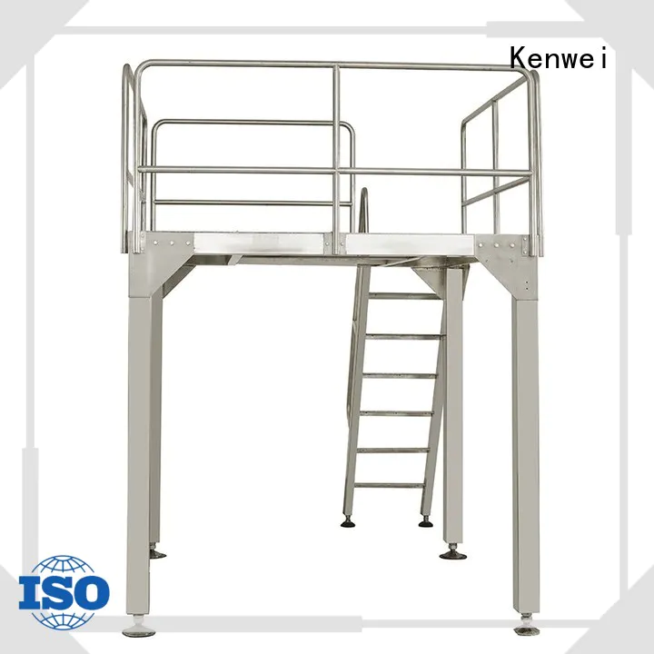 table working conveyor system inclined platform Kenwei company