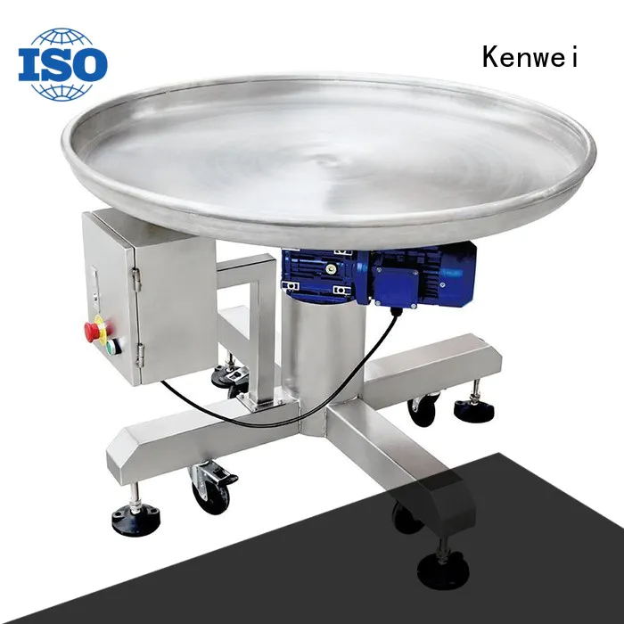 rotary platform conveyor system product Kenwei Brand