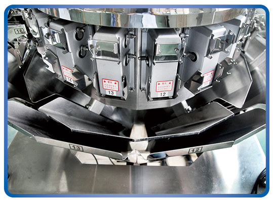 Kenwei -Best 2g 16 Heads High Speed Weigher 05l Multihead Weigher-3