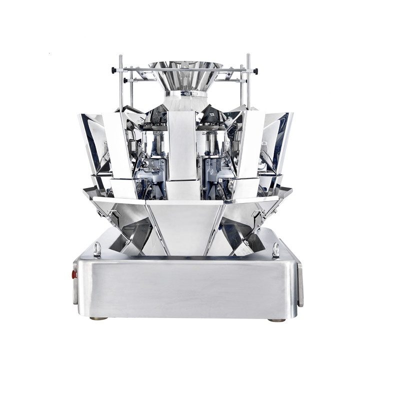 Food Weighing Machine Standard Multihead Weigher With New Springless Actuator