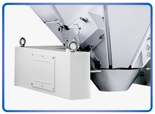 Kenwei -1g 10 Heads Carbon Steel Multihead Weigher 1625l | Filling Machine Factory-5