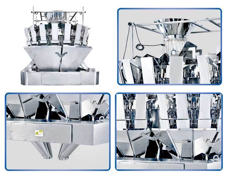 20 Heads Standard Multihead Weigher (Mixing mode / High Speed mode) 1.6/2.5L