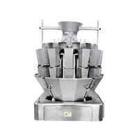 14 Heads Multihead Weigher With Screw Feeding For Chicken & Fish