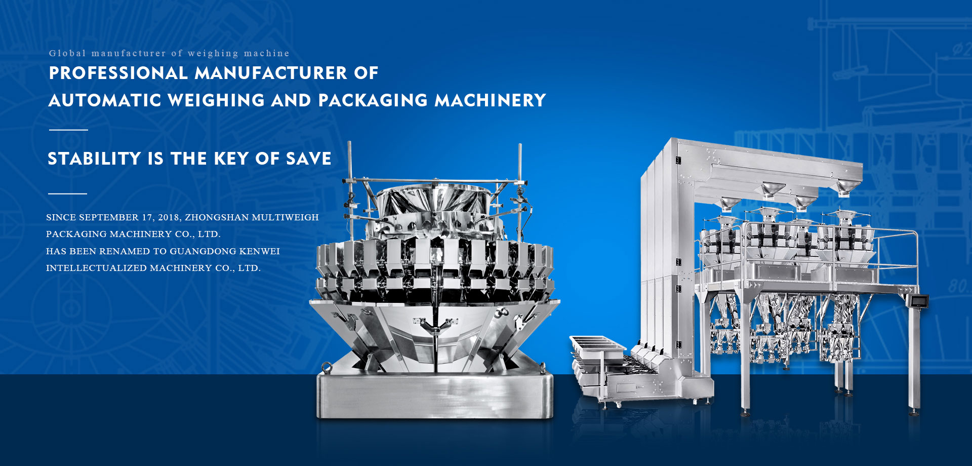 Kenwei Multihead Weigher Packing Machine Manufacturer