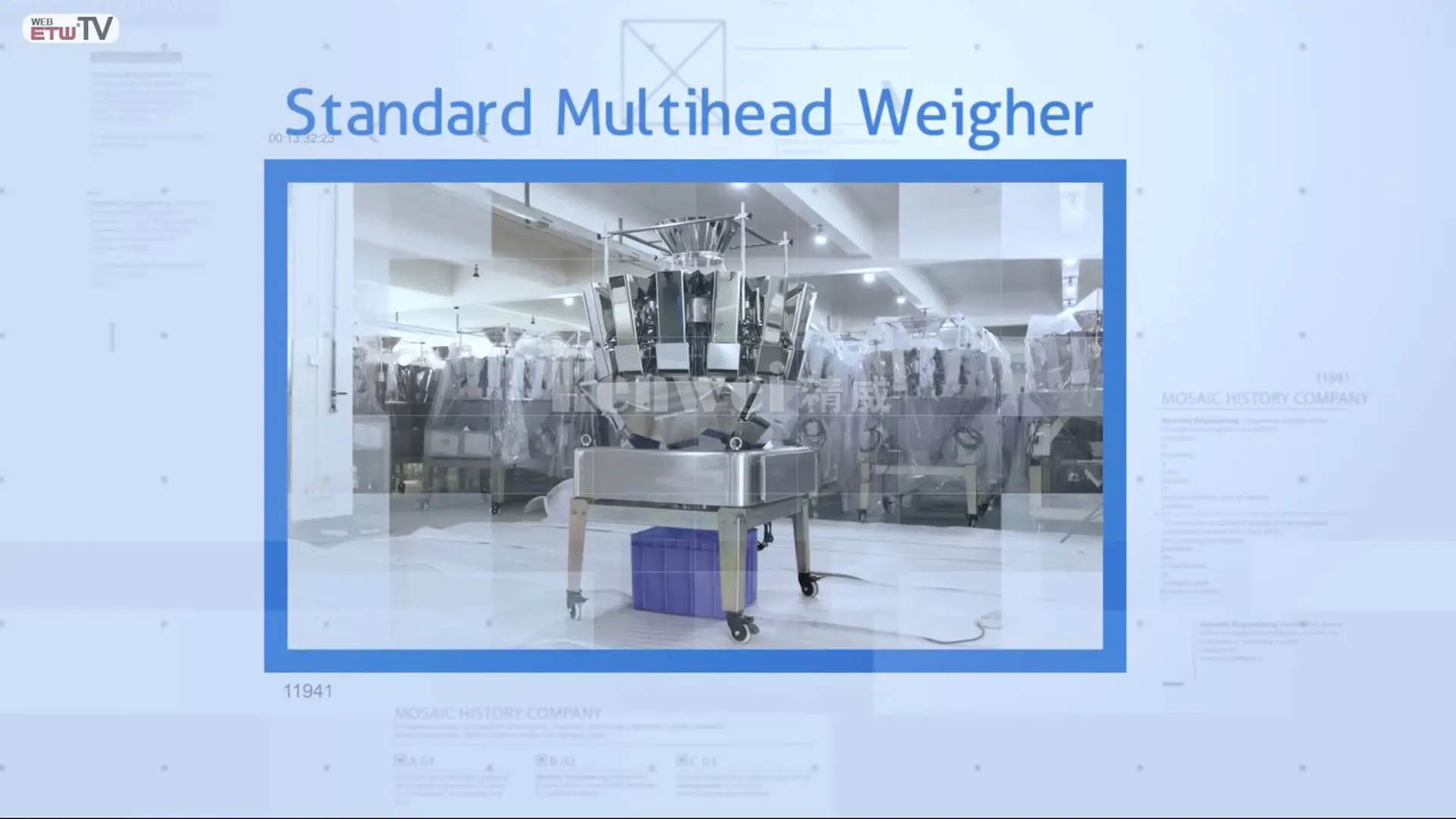 Standard multihead weigher from kenweigh