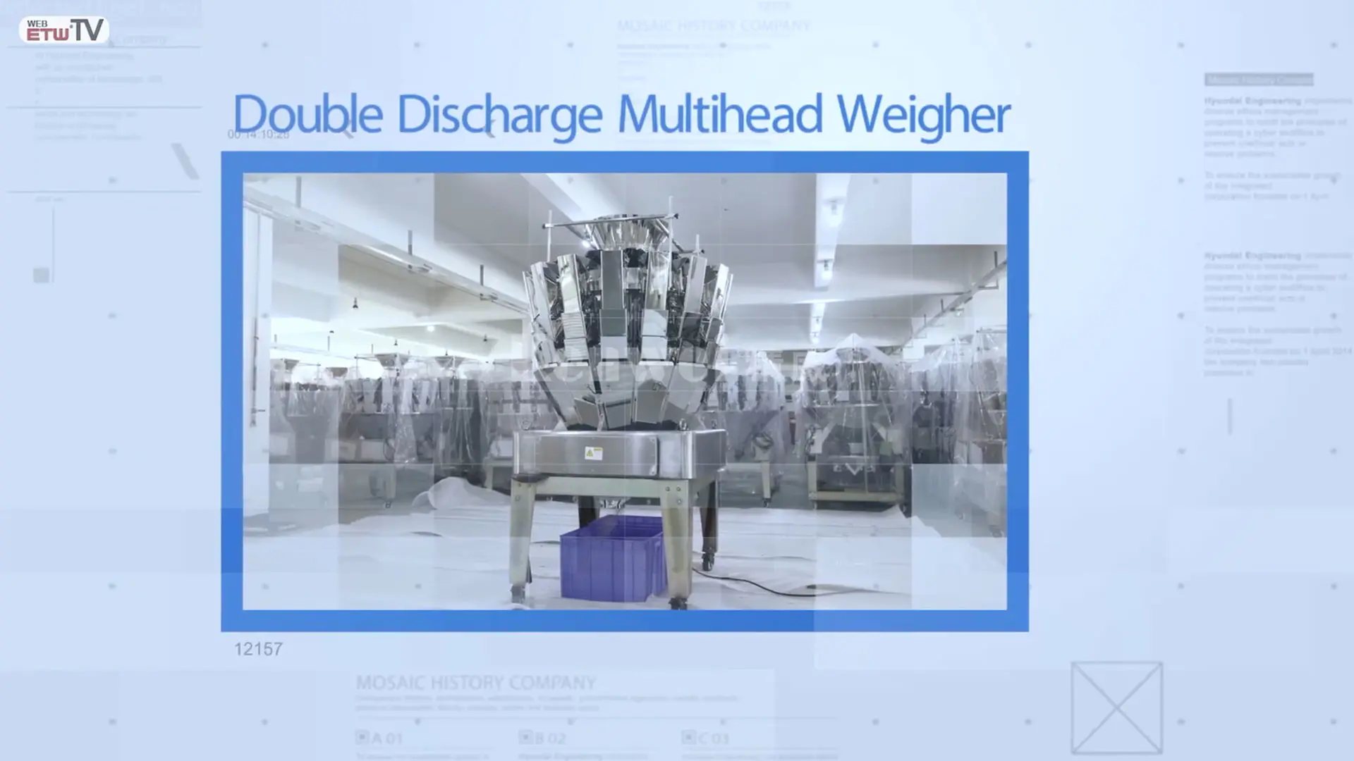 Double Discharge Multihead Weigher
