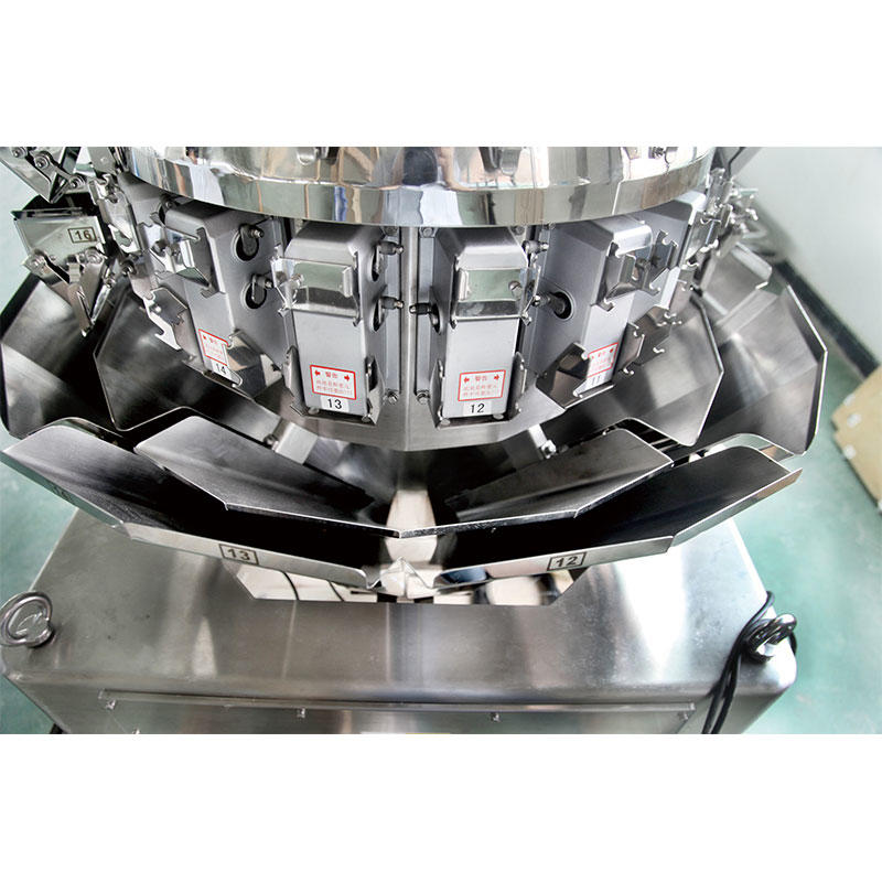 16 Heads High Speed Weigher with Double Layer Discharge Chute