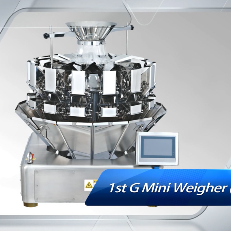 14 Heads Multihead Weigher With Weighing Anchovy Fish