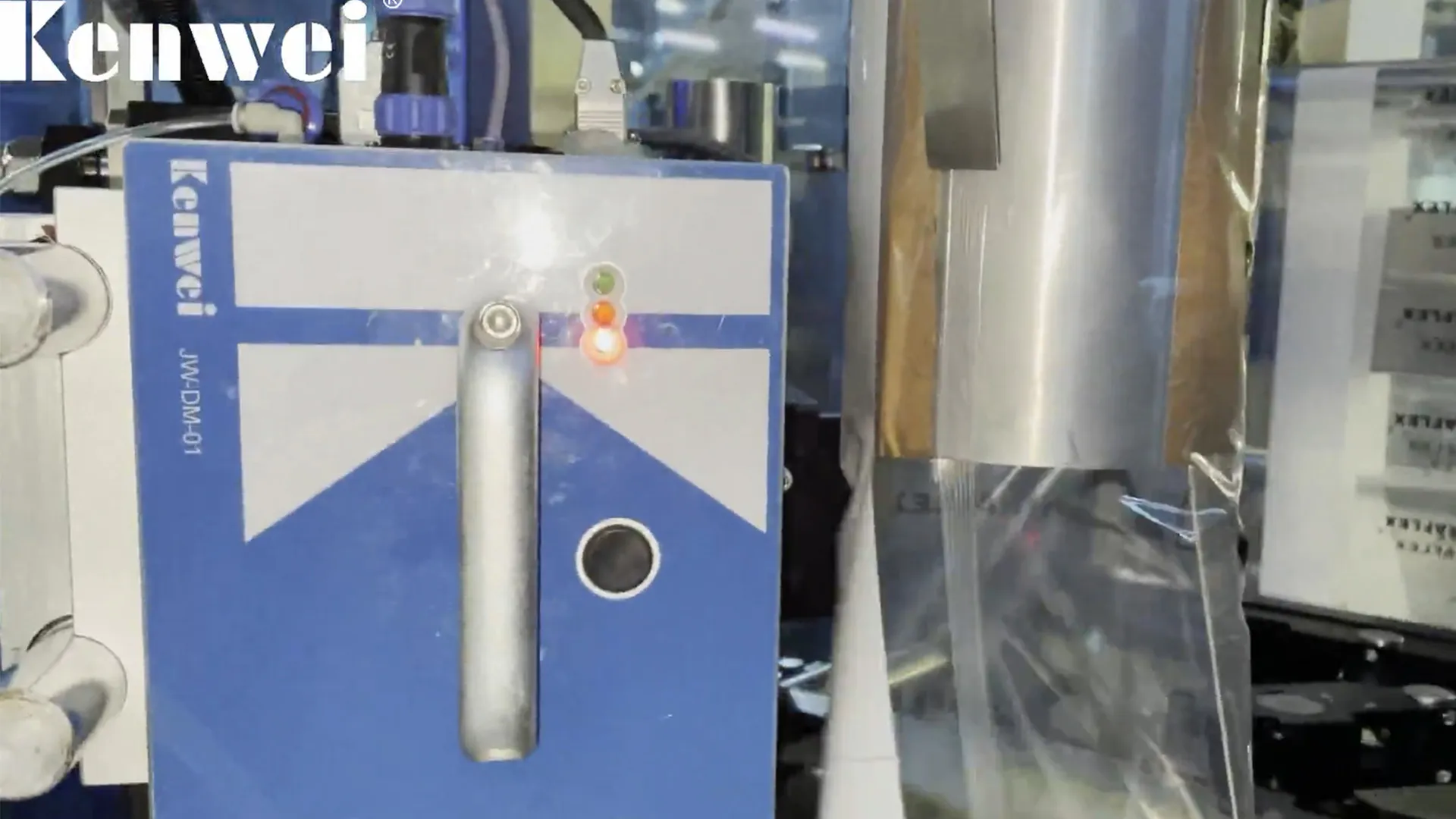 Machine de joint de remplissage de formulaire verticale avec un transfert thermique surprinter