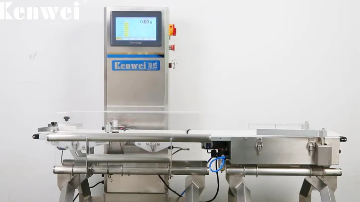 Automatic High Speed and Accuracy Check Weigher (Model - JW-AX6-2-1) by Kenwei