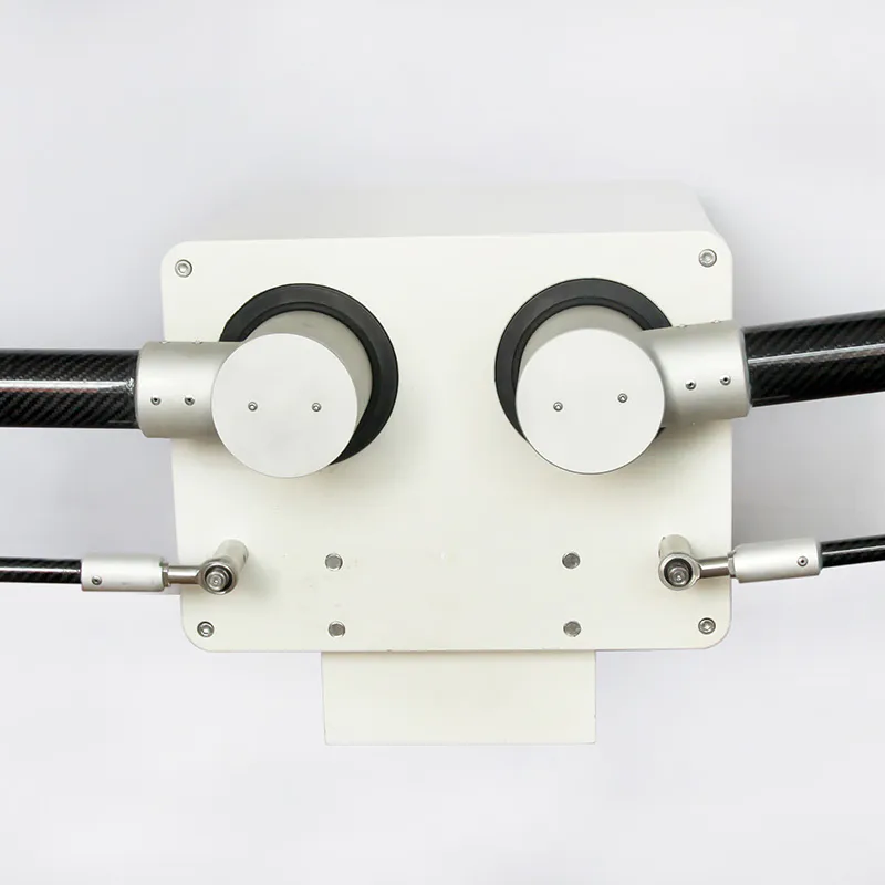 Manipulateur robotique automatique de bras d'emballage de production industrielle de deux haches