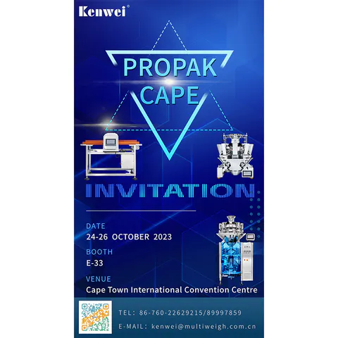 Invitation to Visit us at PROPAK CAPE 2023!