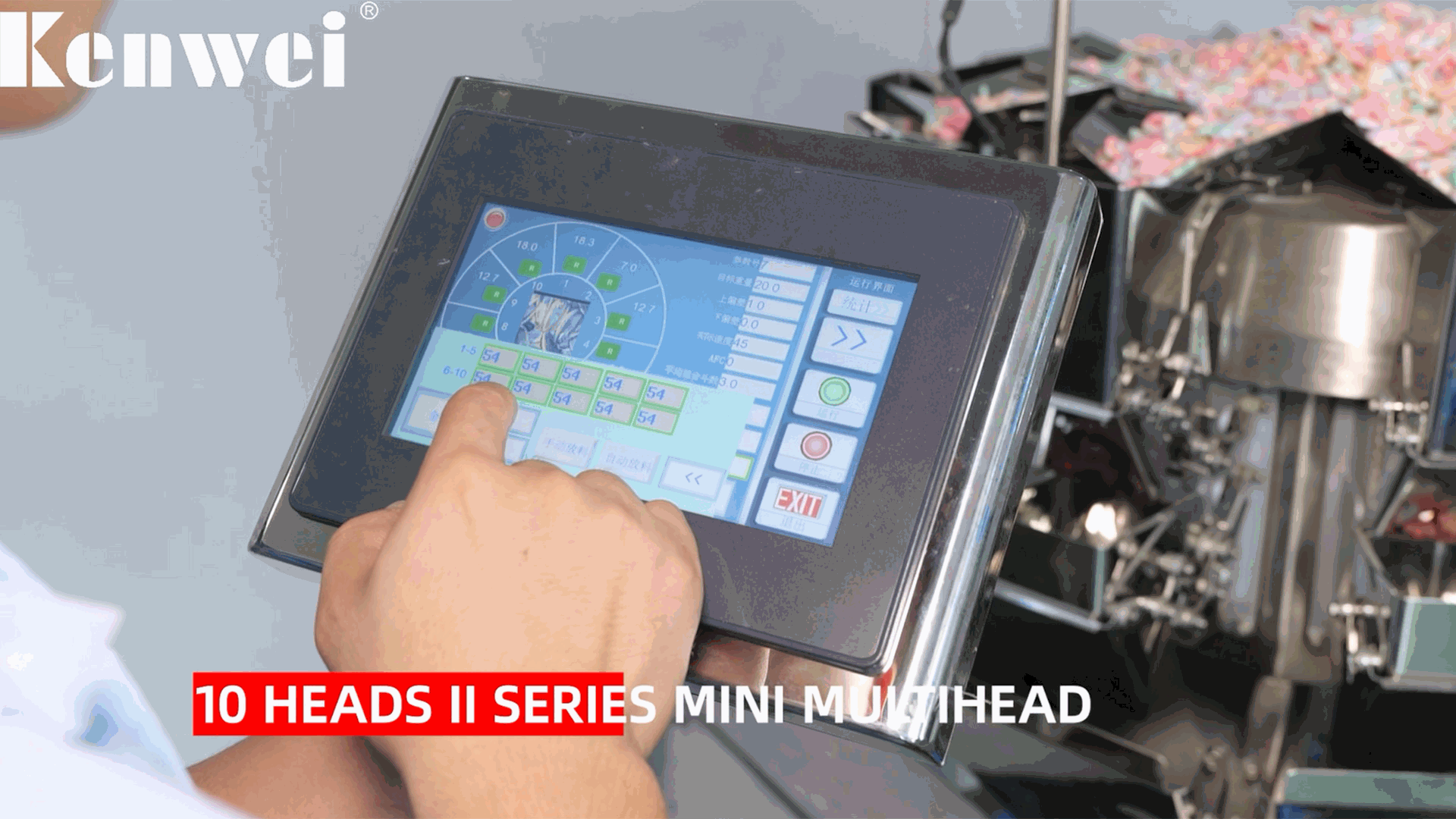 10 Heads II Series Mini Multihead Weigher