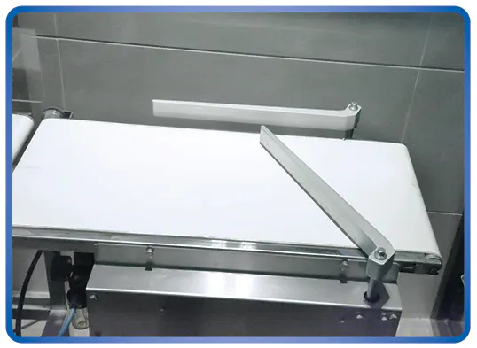Combined check weigher and metal detector