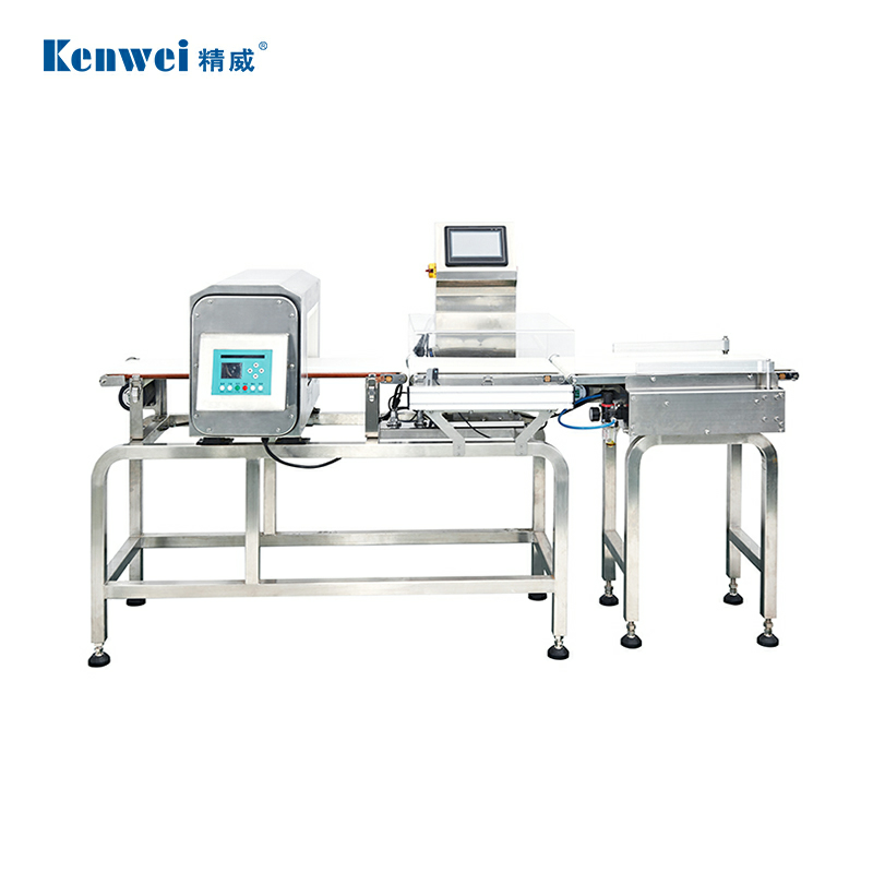 Box type weighing and packing machine for vegetable