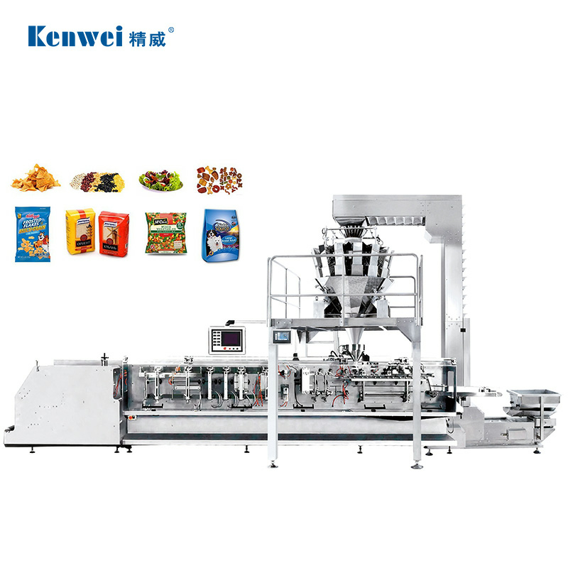 Machine d'emballage de sachets préfabriqués standard JW-B13 pour aliments gonflés