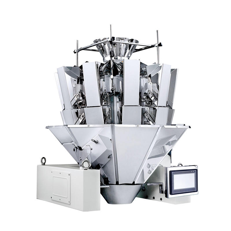 Kenwei -1g 10 Heads Carbon Steel Multihead Weigher 1625l | Filling Machine Factory-1