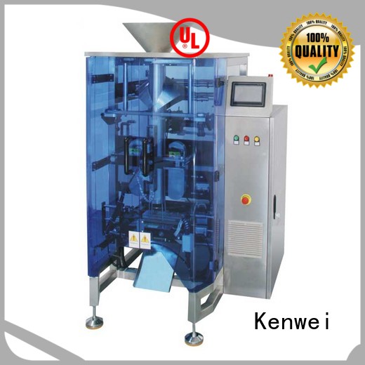 Вертикальная упаковочная машина с сервоприводом, легко разбираемая для упаковки со складами Kenwei