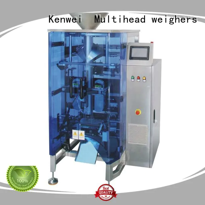 Kenwei servo vertical packing machine easy to disassemble for seal type bag