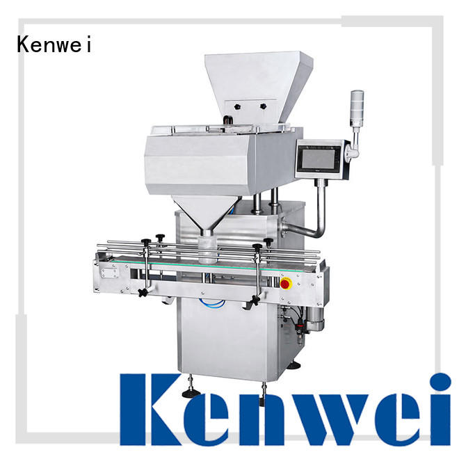 customized energy-saving electronic double channel automatic counting and packing machine Kenwei Brand