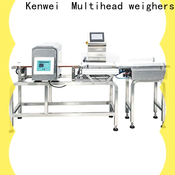 simple checkweigher and metal detector from China