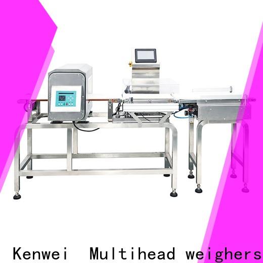 جهاز فحص واختبار دقة الوزن القياسي Kenwei مزود بجهاز الكشف عن المعادن