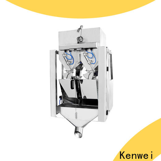 توصي Kenwei بشدة بتصميم آلة تعبئة الأكياس