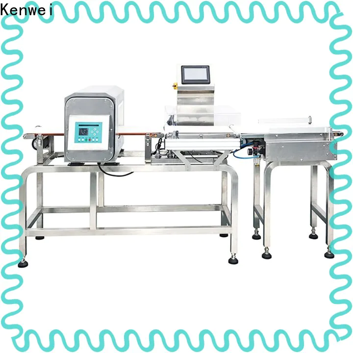Kenwei checkweigher and metal detector design