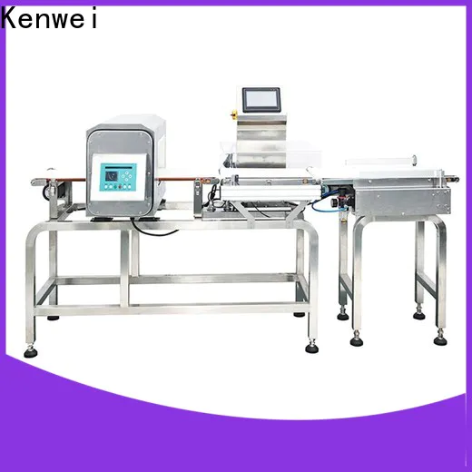 Kenwei standard checkweigher and metal detector supplier