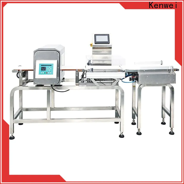 Kenwei high standard checkweigher and metal detector affordable solutions