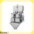 Conception de la machine de pesage et de remplissage automatique Kenwei