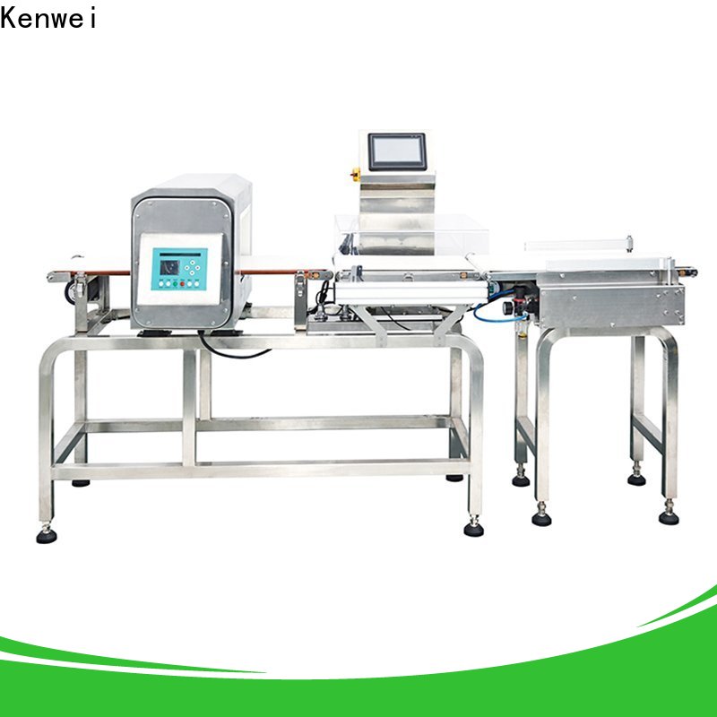 advanced Kenwei checkweigher and metal detector from China