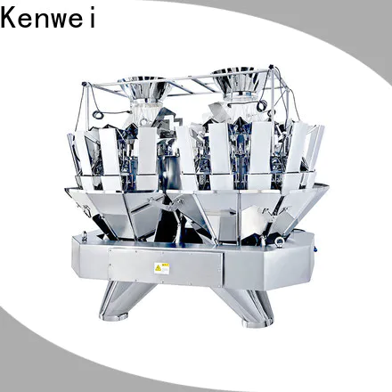 Diseño avanzado de máquina de pesaje multicabezal Kenwei